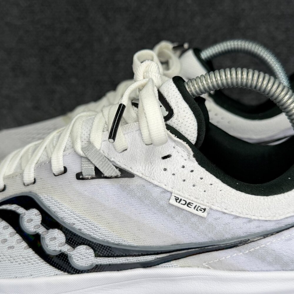 Saucony Ride 16 Running Shoes Women's Size 7.5 White Athletic‎ Training Sneakers - Picture 5 of 12